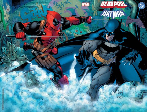 Deadpool Batman Cvr C Greg Capullo Wraparound