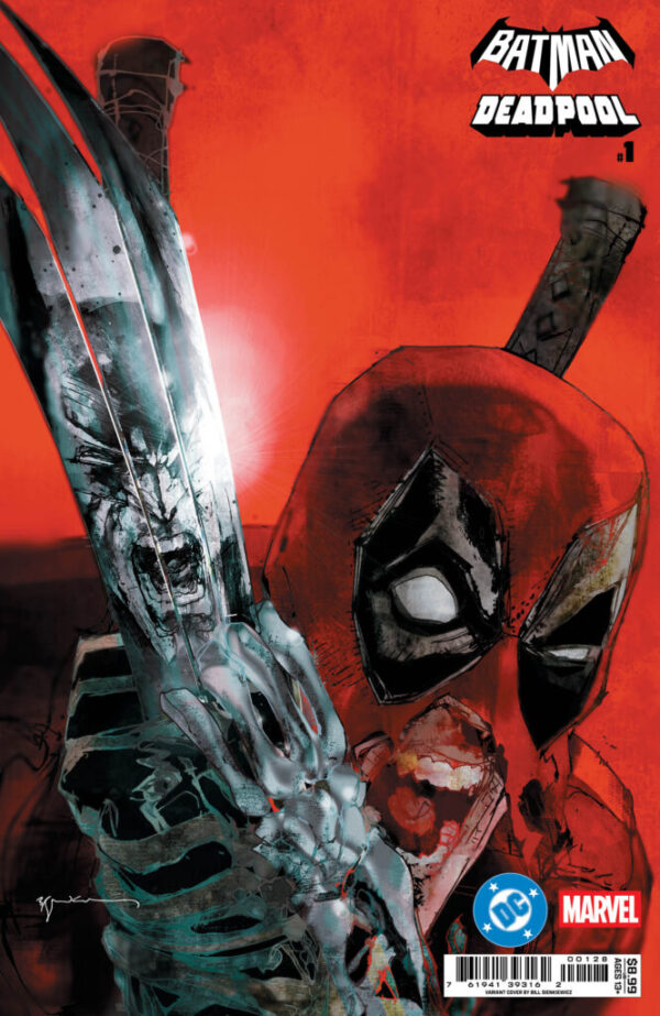 Batman/Deadpool #1 variant Homage cover Bill Sienkiewicz - (On Pre-order) EST shipping date : 25th November