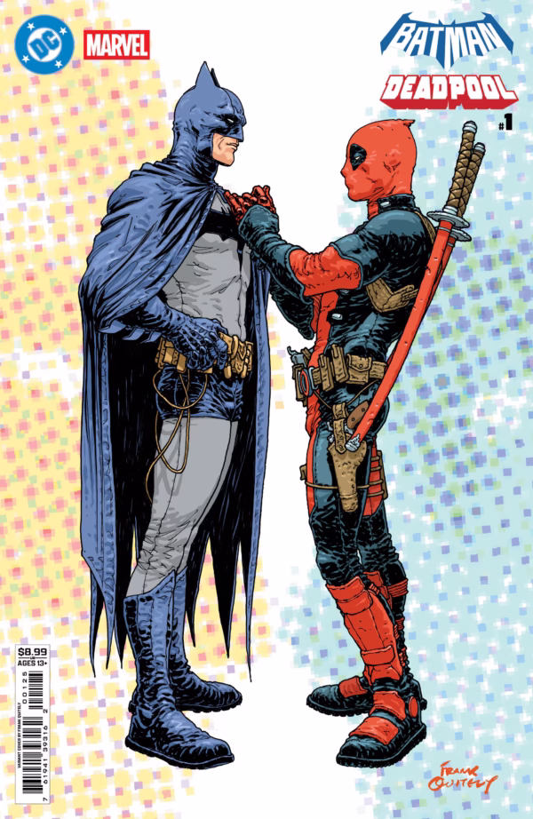 Batman/Deadpool #1 variant cover Frank Quitely - (On Pre-order) EST shipping date : 25th November