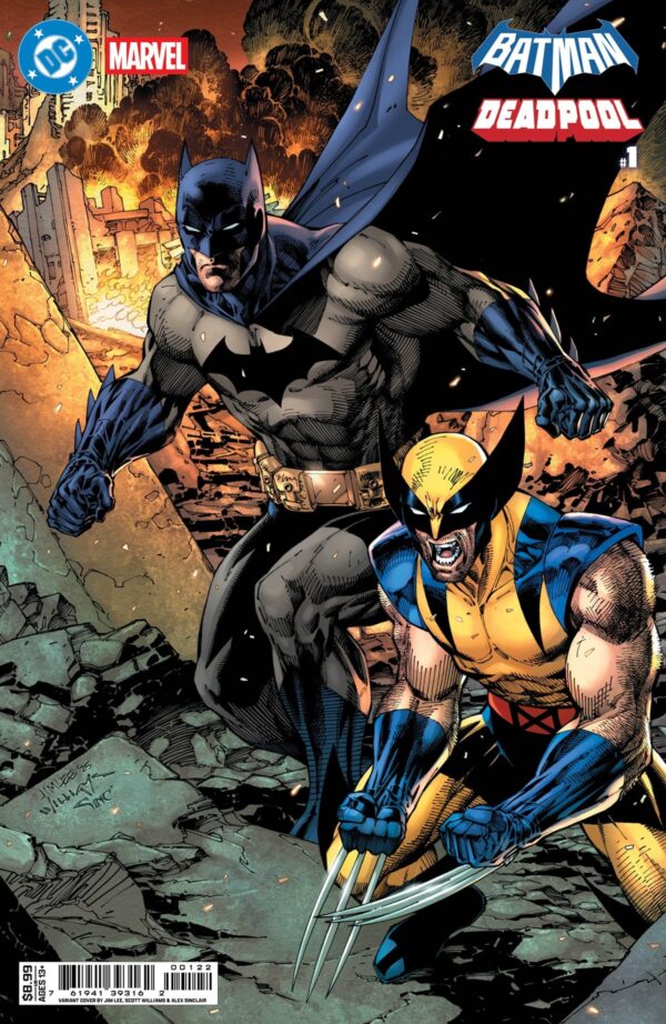 Batman/Deadpool #1 variant cover Jim Lee - (On Pre-order) EST shipping date : 25th November