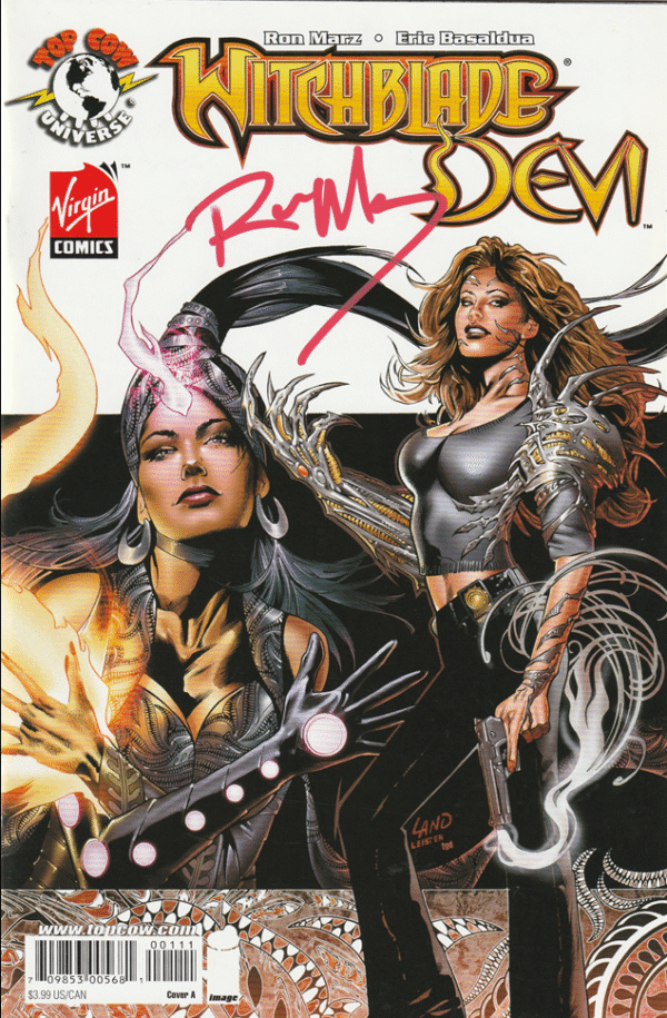 Devi Witchblade (2008 Virgin) (One Shot) Signed by Ron Marz