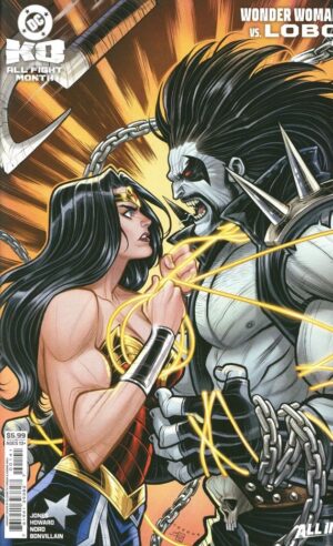 DC K.O. Wonder Woman vs. Lobo (One Shot) Joelle Cover D Elizabeth Torque Variant