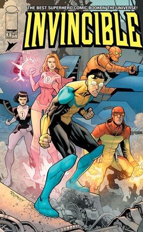 Invincible 1 Foil Edition - Reprint Cover C Ryan Ottley And Nathan Fairbairn - On pre order - Shipping in March