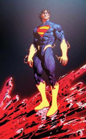 Absolute Superman 18 Cover B Gerald Parel Card Stock - Pre-Order - Shipping in April