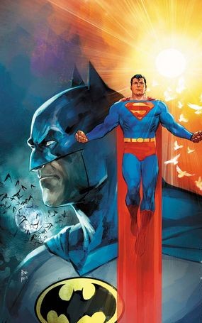 Batman Superman Worlds Finest 50 - D Rod Reis Card Stock - On Pre-Order - Shipping in April