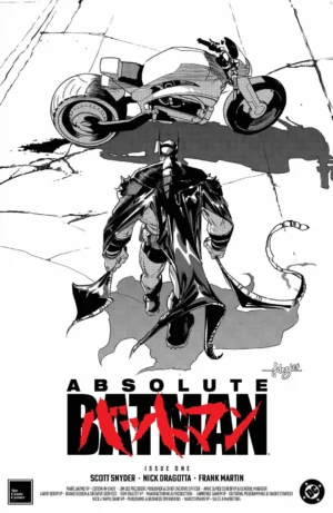 Absolute Batman 1 -  Akira Homage - Third Printing