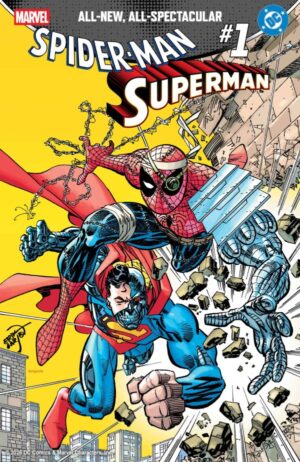 Spider-man Superman 1 - Marvel/DC - Erik Larsen Variant  - On Pre-Order - Shipping in April
