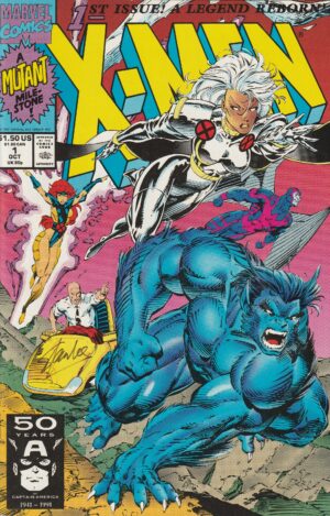 X-men 1 First Printing Cover A- Signed by STAN LEE