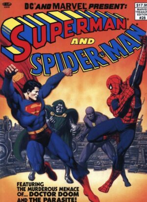 Dc And Marvel Present Superman And Spider-Man Facsimile Treasury Edition 28 Cover A John Romita Sr And Bob Larkin