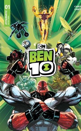 Ben 10 Issue 1 -Cover  A Robert Carey - On Pre-order - FOC 1st April